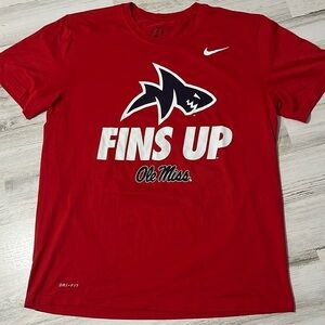 Nike Ole Miss Dri Fit Tee Size Large
